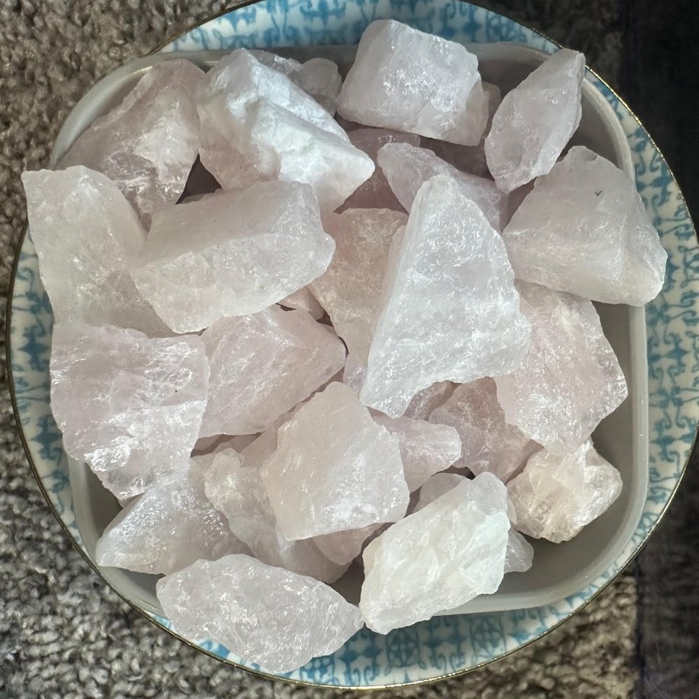 Raw Rose Quartz Tumble